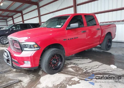 2012 Ram 1500 St from USA, damaged, VIN 1C6RD7KT7CS189905